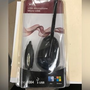 NEW Cyber Acoustics CVL-1084 Desktop Microphone